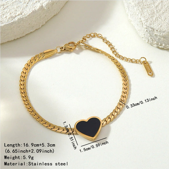 Wholesale Electroplated Stainless Steel Women's Bracelet With Constellation Doll Heart Shape Flowers Wave Star Shape Animal Zodiac Letters Numbers Text Designs