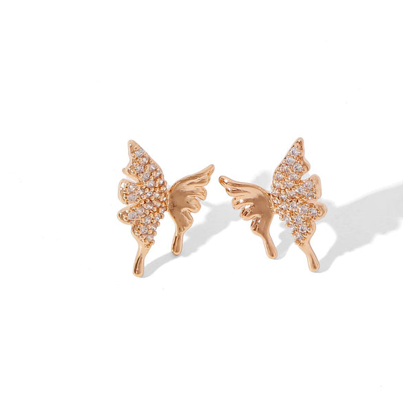 Wholesale Elegant Geometric Copper Electroplated Earrings For Women