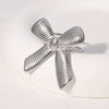 Wholesale Elegant Goldplated Stainless Steel Bow Tie Ring For Women