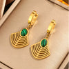 Wholesale Elegant Imitation Pearl Stud And Ear Clip Earrings For Women With Flower And Constellation Patterns Electroplated