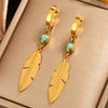 Wholesale Elegant Imitation Pearl Stud And Ear Clip Earrings For Women With Flower And Constellation Patterns Electroplated