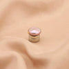 Wholesale Elegant Pearl Rhombus Chest Pin Buckle For Women With Strong Magnetic And Electroplating Treatment