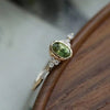 Wholesale Elegant Solid Color Copper Inlay Zircon Rings
