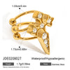 Wholesale Elegant Stainless Steel Jewelry With Cross Crown Roman Numerals Electroplated For Women Earrings Necklaces Bracelets