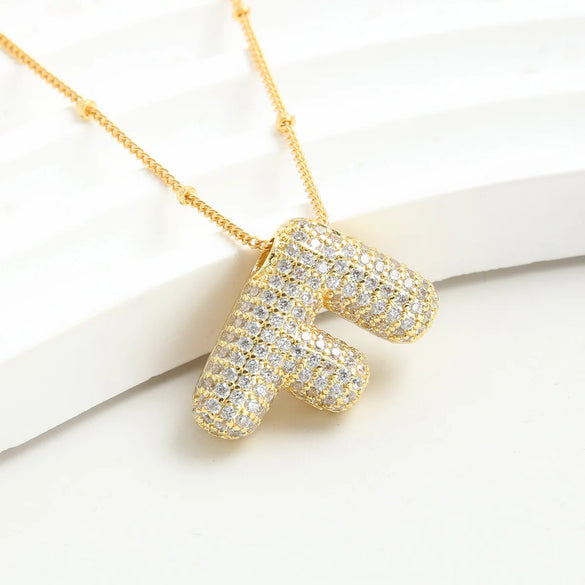Wholesale Elegant Vacation Simple Style Letter Copper Plating 18K Gold Plated Gold Plated Zircon