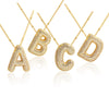 Wholesale Elegant Vacation Simple Style Letter Copper Plating 18K Gold Plated Gold Plated Zircon