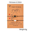 Wholesale Essential Oil Beads Card Bracelet Alloy Geometric Natural Volcanic Stone Women's Woven Bracelet