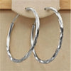 Wholesale Exaggerated Big Circle Copper Earrings With Geometric Style And Electroplating Treatment