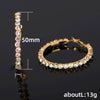Wholesale Exaggerated Big Geometric Alloy Earrings
