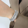 Wholesale Exaggerated Design Personality Fashion Jewelry Set For Women Titanium Steel Gold Plated With Snake Bone Chain