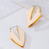 Wholesale Exaggerated Geometric Electroplated Alloy And Stainless Steel Earrings For Women