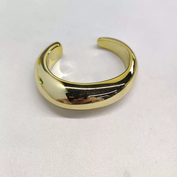 Wholesale Exaggerated Geometric Handmade Acrylic Opening Bracelet