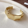 Wholesale Exaggerated Geometric Handmade Acrylic Opening Bracelet