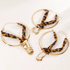 Wholesale Exaggerated Geometric Iron Electroplated Earrings And Necklaces For Women