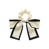 Wholesale Fabric Bow Hair Band Women's High Elasticity Seiko Hair Tie Rope Ponytail Ribbon Headdress