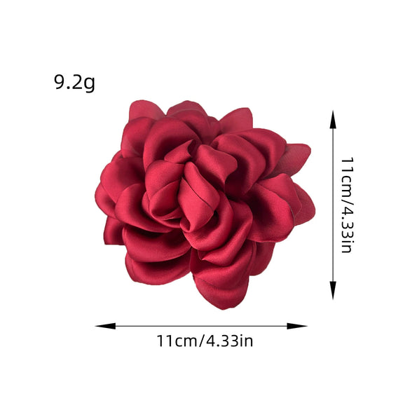 Wholesale Fabric Flower Handmade Hairpin For Women Sweet Style