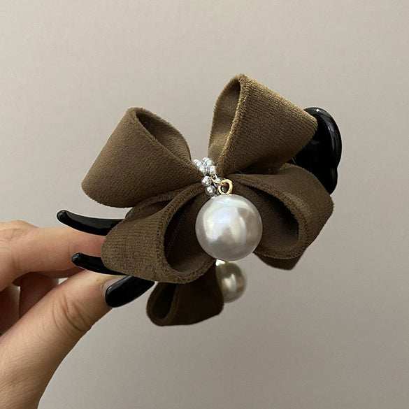 Wholesale Fabric Hair Accessories Minimalist Geometric Handmade Female Head Gripper Hairpin