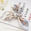 Wholesale Fabric Hair Ring Headwear With Retro Tiedye Color And Rabbit Ears Design Women's Style Seiko Crafted