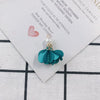 Wholesale Fabric Handwoven Retro Elegant Flower Jewelry Accessories Pendant Earrings