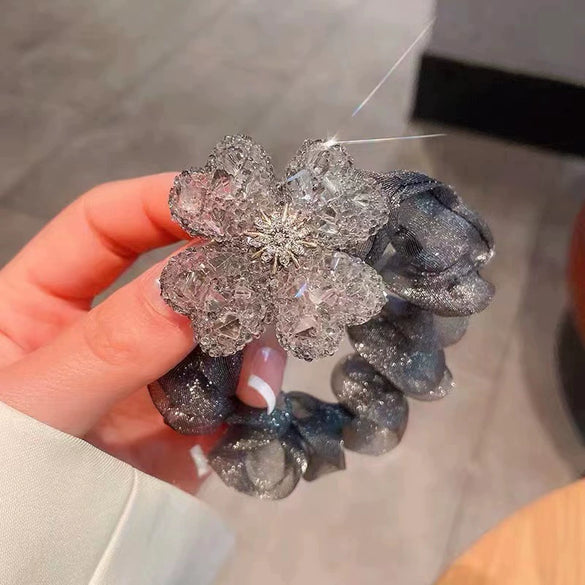 Wholesale Fabric Head Rope High Elasticity Geometric Style