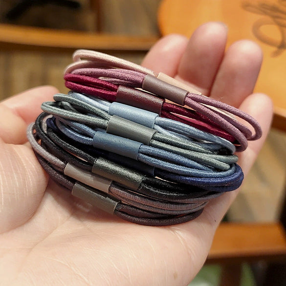 Wholesale Fabric High Elastic Handmade Hair Tie