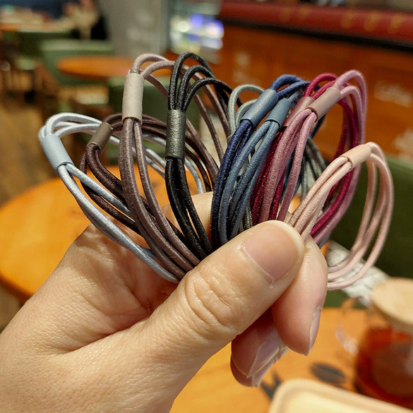Wholesale Fabric High Elastic Handmade Hair Tie