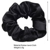 Wholesale Fabric Solid Color Handmade Large Intestine Hair Ring For Female Hair Accessories
