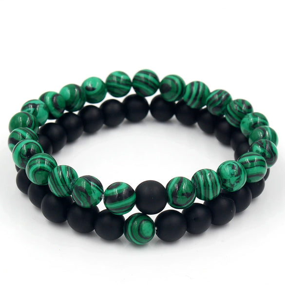 Wholesale Faceted Tiger Eye Stone And Imitation Pearl Handmade Unisex Bracelets