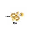 Wholesale Fashion Allmatch Cartilage Puncture Ear Bone Nail Copper Flower Design