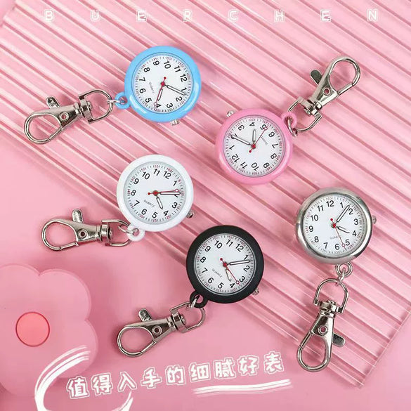 Wholesale Fashion Alloy Round Pendant Quartz Hanging Watch For Students And Medical Workers