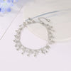 Wholesale Fashion Beach Dance Yoga Alloy Rhinestone Tassel Anklet With Geometric Design For Women