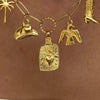 Wholesale Fashion Boots Pendant Stainless Steel Heart Shape 18K Gold Color Furnace Vacuum Plating