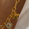 Wholesale Fashion Boots Pendant Stainless Steel Heart Shape 18K Gold Color Furnace Vacuum Plating