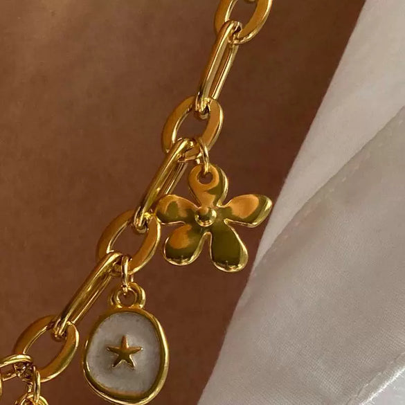 Wholesale Fashion Boots Pendant Stainless Steel Heart Shape 18K Gold Color Furnace Vacuum Plating