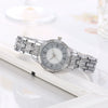 Wholesale Fashion Casual Universal Watch Alloy Shell Round Dial Quartz Watch With Diamond Embedded