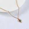 Wholesale Fashion Christmas Earrings Alloy Heart Shaped With Dripping Oil Process And Rhinestones