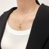Wholesale Fashion Creative Copper Alloy Inlaid Zircon Constellation Geometric Pendant Ochain Necklace For Women