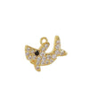 Wholesale Fashion Dolphin Seahorse Turtle Pendant Diy Necklace Jewelry Accessories Copper 18K Gold Plated