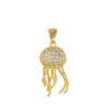 Wholesale Fashion Dolphin Seahorse Turtle Pendant Diy Necklace Jewelry Accessories Copper 18K Gold Plated