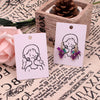 100pcs/pack Wholesale Fashion Earrings and Necklace Label Cards Made of Paper for Stall Display with Printing