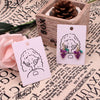 100pcs/pack Wholesale Fashion Earrings and Necklace Label Cards Made of Paper for Stall Display with Printing