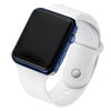 Wholesale Fashion Electronic Watch Square Shape Pu Strap Plastic Case Geometric Style
