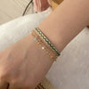 Wholesale Fashion Electroplated Crystal Bracelet For Women