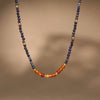 Wholesale Fashion Exquisite Clavicle Chain Girl's All Match Beaded Necklace With Geometric Shape Made Of Stainless Steel And Electroplated