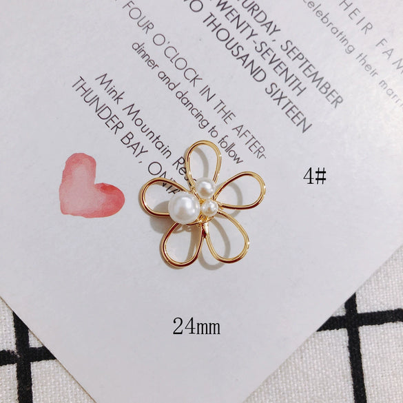 Wholesale Fashion Exquisite Crystal Pearl Bowknot And Fivepointed Star Pendant Earrings Jewelry Accessories With Electroplating Treatment