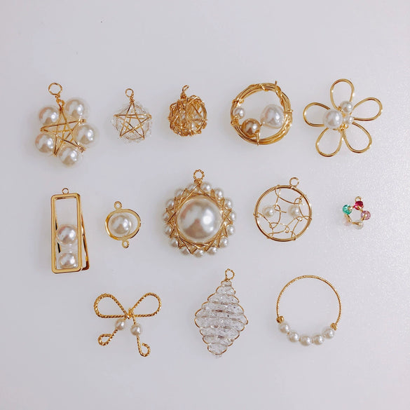 Wholesale Fashion Exquisite Crystal Pearl Bowknot And Fivepointed Star Pendant Earrings Jewelry Accessories With Electroplating Treatment
