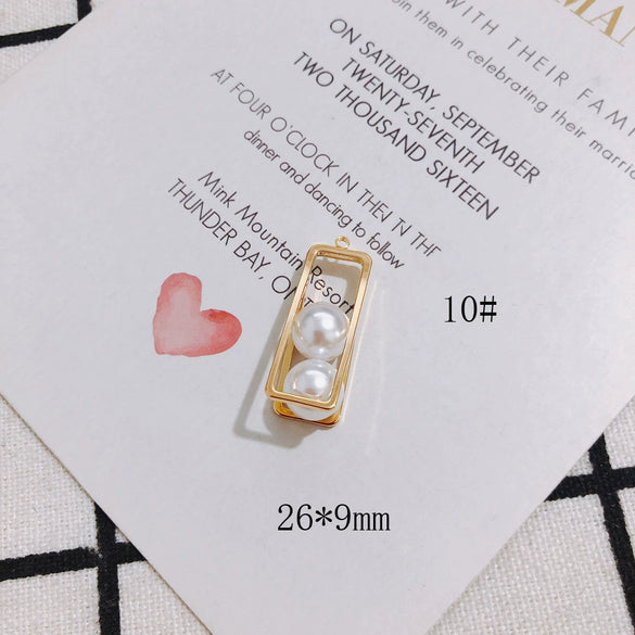 Wholesale Fashion Exquisite Crystal Pearl Bowknot And Fivepointed Star Pendant Earrings Jewelry Accessories With Electroplating Treatment