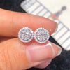 Wholesale Fashion Geometric Copper Earrings With Zirconia For Women