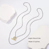 Wholesale Fashion Geometric Stainless Steel Snake Bone Chain Necklace For Women With Polishing Design