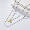Wholesale Fashion Geometric Stainless Steel Snake Bone Chain Necklace For Women With Polishing Design